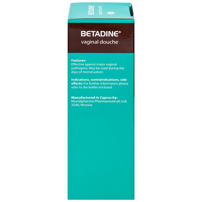 Dung dịch sát trùng âm đạo Betadine điều trị nhiễm trùng âm đạo (125ml)