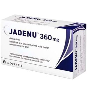Thuốc Jadenu 360mg Novartis điều trị quá tải sắt mạn tính (3 vỉ x 10 viên)