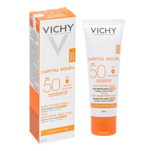 Kem chống nắng có màu Vichy Capital Soleil Anti-Dark Spot 3-In-1 SPF50+ giảm sạm da, giảm thâm nám (50ml)