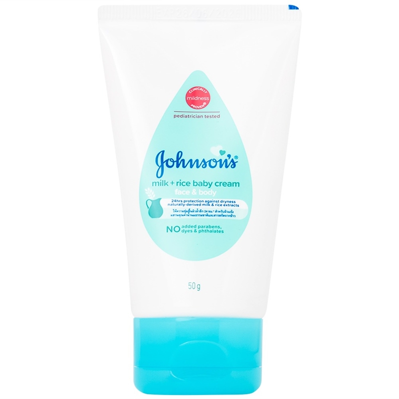 kem_duong_am_chua_sua_va_gao_danh_cho_cho_be_johnson_s_milk_and_rice_baby_cream_50_g_1_47b480429e Kem dưỡng ẩm cho bé Johnson's milk and rice baby cream (50g) 1