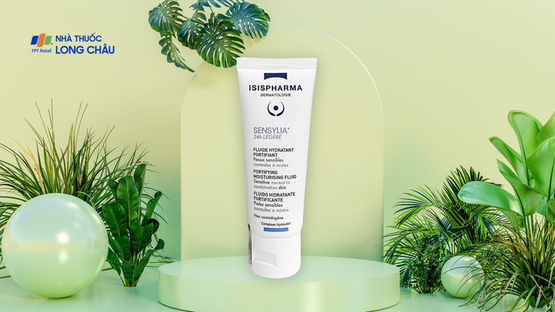 Kem dưỡng ẩm ISISPHARMA Sensylia 24h Légère