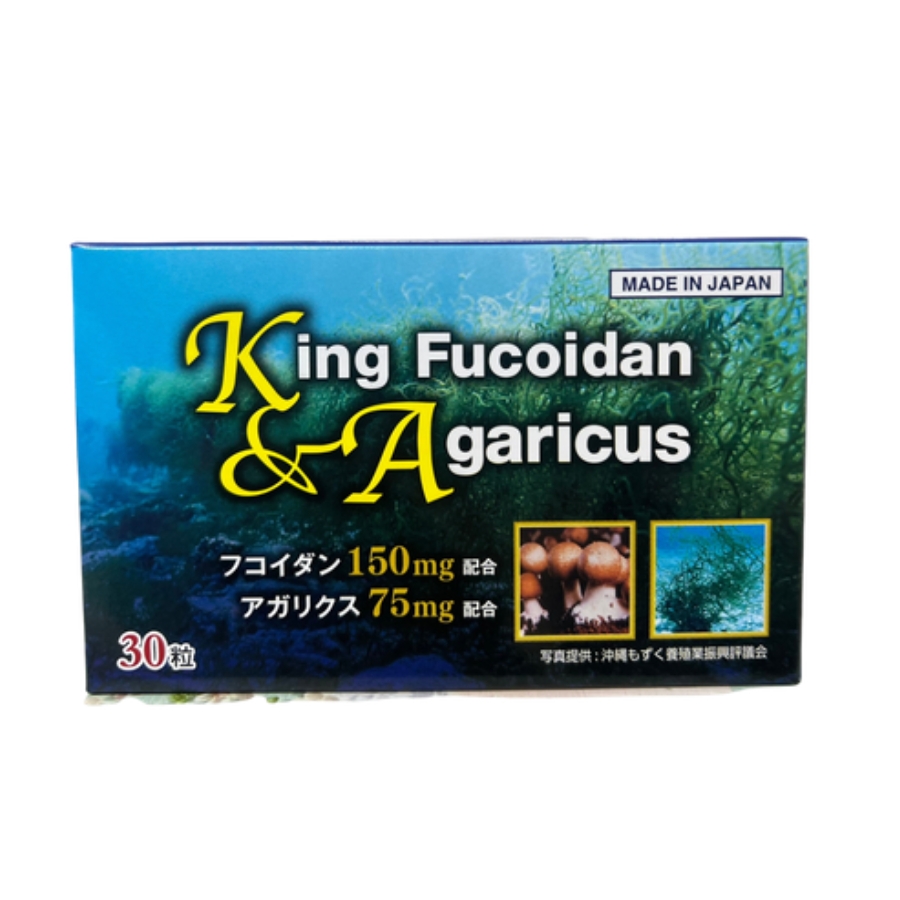 King Fucoidan & Agaricus tăng cường đề kháng, hỗ trợ điều trị ung thư