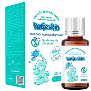 Dầu bôi bạch đàn chanh Kutieskin đuổi muỗi, côn trùng (30ml)
