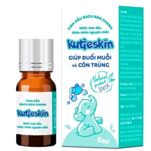 Dầu bạch đàn chanh Kutieskin đuổi muỗi và côn trùng (5ml)
