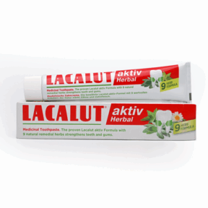 Kem đánh răng Lacalut Aktiv Herbal Toothpaste làm sạch răng miệng, trắng răng và thơm miệng (75ml)