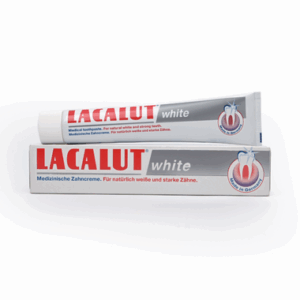 Lacalut White Toothpaste hỗ trợ ngừa sâu răng và mang lại hơi thở thơm mát (75ml)