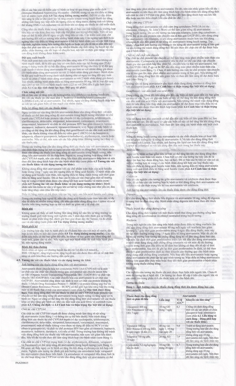 Thuốc Lipitor 10mg Viatris điều trị tăng cholesterol toàn phần (3 vỉ x 10 viên)