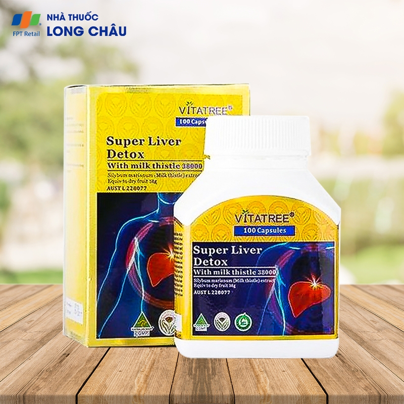 Viên Uống Bổ Gan Super Liver Detox Vitatree Kingphar 1