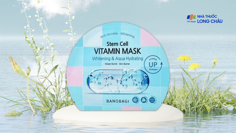 Mặt nạ Banobagi Stem Cell Vitamin Mask Whitening & Aqua Hydrating
