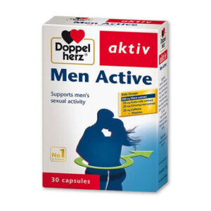 Active Men Plus Doppelherz - Viên uống tăng cường chức năng sinh lý nam giới (Hộp x 30 viên)