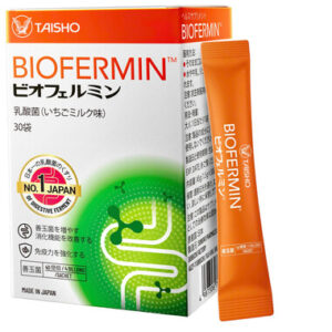 Men vi sinh Biofermin bổ sung lợi khuẩn đường ruột, cải thiện hệ vi sinh đường ruột (Hộp 30 gói)