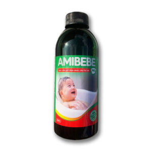 Nước tắm gội thảo dược trẻ em Amibebe Pro kháng khuẩn, ngừa rôm sảy (400ml)