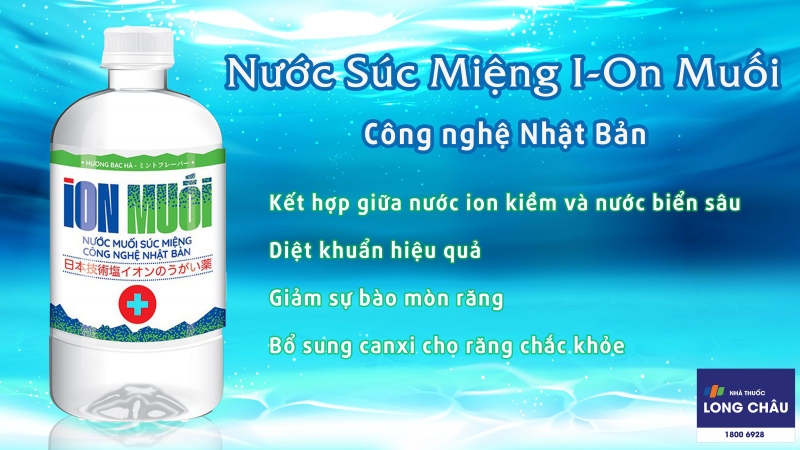 nuoc_suc_mieng_ion_muoi_23b840400f Nước Súc Miệng I-On Muối Hương Bạc Hà mang lại hơi thở thơm mát tự nhiên