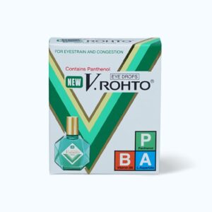 VRohto New ( Lo 13 ml ) - Thuốc nhỏ mắt giảm mỏi, đỏ mắt