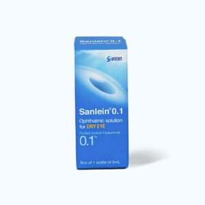 Sanlein Eye Drop 0.1% x 5ml – Nước mắt nhân tạo, làm dịu khô mắt