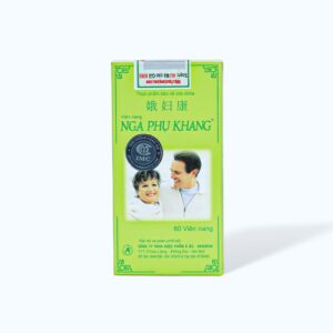 Thực phẩm bảo vệ sức khỏe IMC Nga Phụ Khang Hỗ trợ giảm sự tiến triển của u nang buồng trứng, u xơ tử cung (Hộp 60 viên)