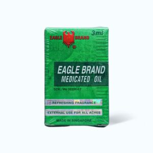 Dầu gió Eagle giảm các triệu chứng cảm lạnh, ho khan, nhức đầu, sổ mũi (chai 3ml)