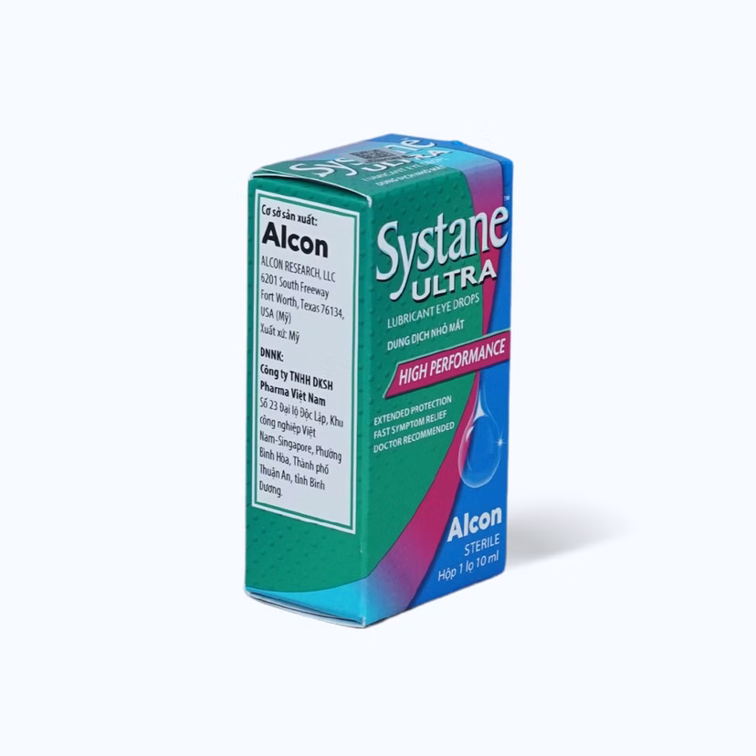 Systane Ultra 10ml - Nước mắt nhân tạo, giảm khô mắt kéo dài