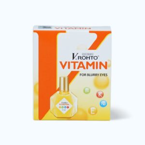 V.Rohto Vitamin (Lọ 13ml) – Vitamin cho mắt sáng khỏe, giảm mỏi