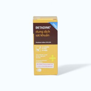 Betadine antiseptic 10% 30ml – Dung dịch sát khuẩn, ngừa nhiễm trùng