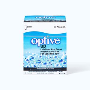 Dung dịch Optive UD 0.4ml giảm tình trạng khô mắt và khó chịu sau phẫu thuật (30 ống x 0.4ml)