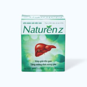 Viên uống Naturen Z hỗ trợ hạ men gan, bổ gan (Hộp 10 vỉ x 10 viên)