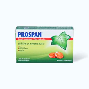 Prospan viên ngậm ho (2 vỉ x 10 viên) – Viên ngậm ho thảo dược, giảm ho