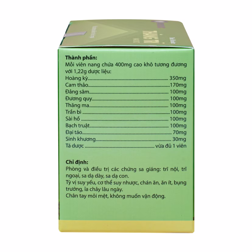 Viên nang cứng Thăng Trĩ Nam Dược phòng và điều trị trĩ nội, trĩ ngoại (5 vỉ x 10 viên)