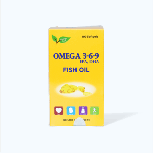 Viên uống Nature Gift Fish Oil Omega 369 hỗ trợ bổ não, mắt và tim (Hộp 100 viên)