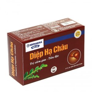 Viên nén bao phim Diệp Hạ Châu Hải Dương điều trị các bệnh lý về gan (5 vỉ x 20 viên)