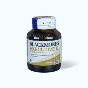Viên uống Blackmores Executive B Stress Formular hỗ trợ giảm mệt mỏi  (Lọ 62 viên)