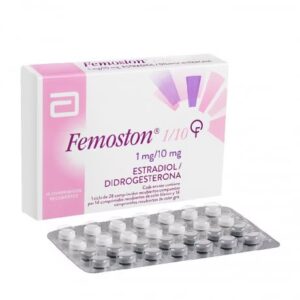Viên nén bao đường Femoston 1/10mg điều trị thiếu hụt nội tiết tố nữ estrogen (1 vỉ x 28 viên)
