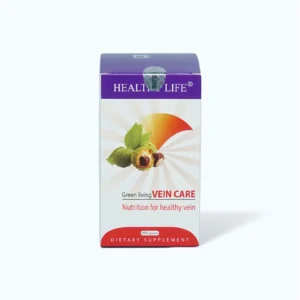 Viên uống Healthy Life Green Living Vein Care hỗ trợ suy giãn tĩnh mạch (Hộp 60 viên)