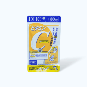 Viên uống DHC Vitamin C Hard Capsule bổ sung vitamin C và B2 cho cơ thể (Gói 60 viên)