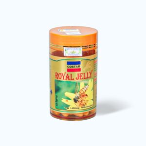 Thực phẩm bảo vệ sức khỏe Costar Royal Jelly Softgel Sữa ong chúa Giúp tăng cường sức khỏe, nâng cao sức đề kháng (Lọ 100 viên)