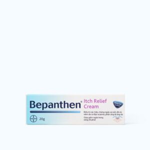 Bepanthen Itch Relief Cream  Kem Giảm Ngứa Và Mẩn Đỏ Gây Ra Da Khô Hoặc Viêm Da Cơ Địa (Tuýp 20g)