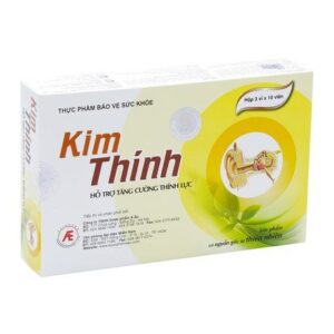 Thực phẩm bảo vệ sức khỏe IMC Kim Thính Giúp dưỡng tâm, an thần, tăng cường lưu thông máu (Hộp 30 viên)
