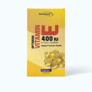 Viên uống Hotchland Optimum Vitamin E 400 IU bổ sung vitamin E (Hộp 60 viên)