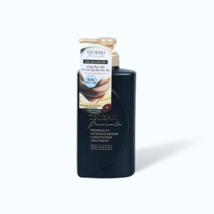 Dầu Xả TSUBAKI Phục Hồi Hư Tổn Nặng & Giảm Gãy Rụng chai 490ml