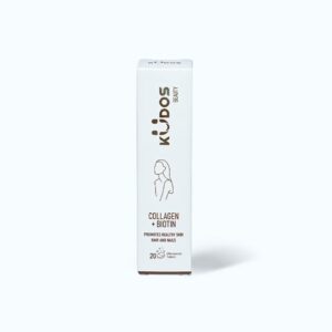 Viên sủi KUDOS Collagen + Biotin hỗ trợ đẹp da, móng tóc chắc khỏe (Tuýp 20 viên)