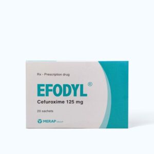 Cốm pha uống Efodyl Sac 125mg điều trị nhiễm khuẩn (20 gói x 1.5g)