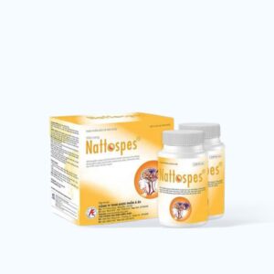Viên uống hỗ trợ tan cục máu đông và ngừa tai biến IMC Nattospes (Hộp 2 chai x 90 viên)