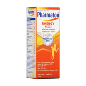 Pharmaton Energy Fizzi bổ sung vitamin và khoáng chất (Tuýp 10 viên)