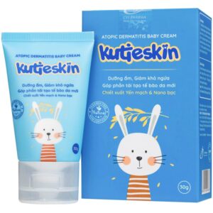 Kem bôi Kutieskin hỗ trợ cải thiện tình trạng chàm sữa và dưỡng ẩm cho da bé (30g)