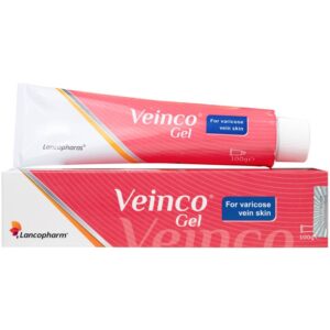 Gel bôi Veinco Lancopharm dưỡng ẩm, làm dịu da chân, giúp cải thiện suy giãn tĩnh mạch (100g)