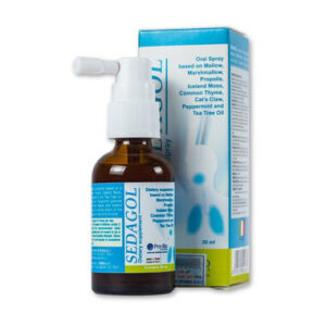 Sedagol Oral Spray Pro-Bio - Dung dịch xịt họng bảo vệ vùng họng, giảm ho, viêm họng, dịu họng (30ml)