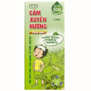 Siro thảo dược Cảm Xuyên Hương Yên Bái điều trị cảm cúm, cảm lạnh (60ml)