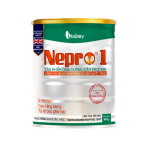 Sữa bột Nepro 1 VitaDairy hỗ trợ bồi bổ sức khỏe cho người bệnh thận (400g)