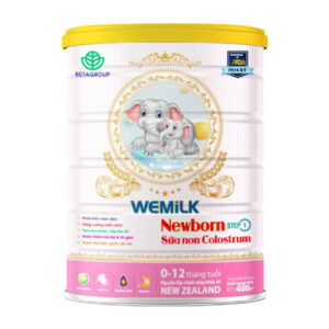 Sữa non Colostrum WeMilk Newborn step 1 0-12 tháng tuổi (400g)