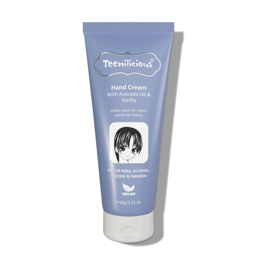 Kem dưỡng ẩm da tay Teenilicious Hand Cream Avocado & Vanilla (60g)